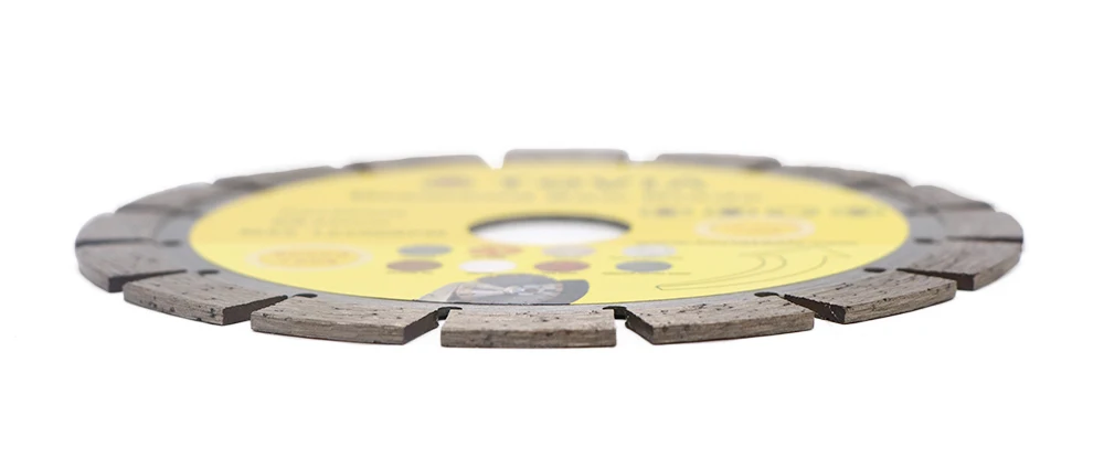 TOVIA Диск алмазный отрезной сегментный ф 125х22,2 мм., тонкий, сухое резание MATRIX Professional алмазный диск электроинструмент  лезвие ушм
