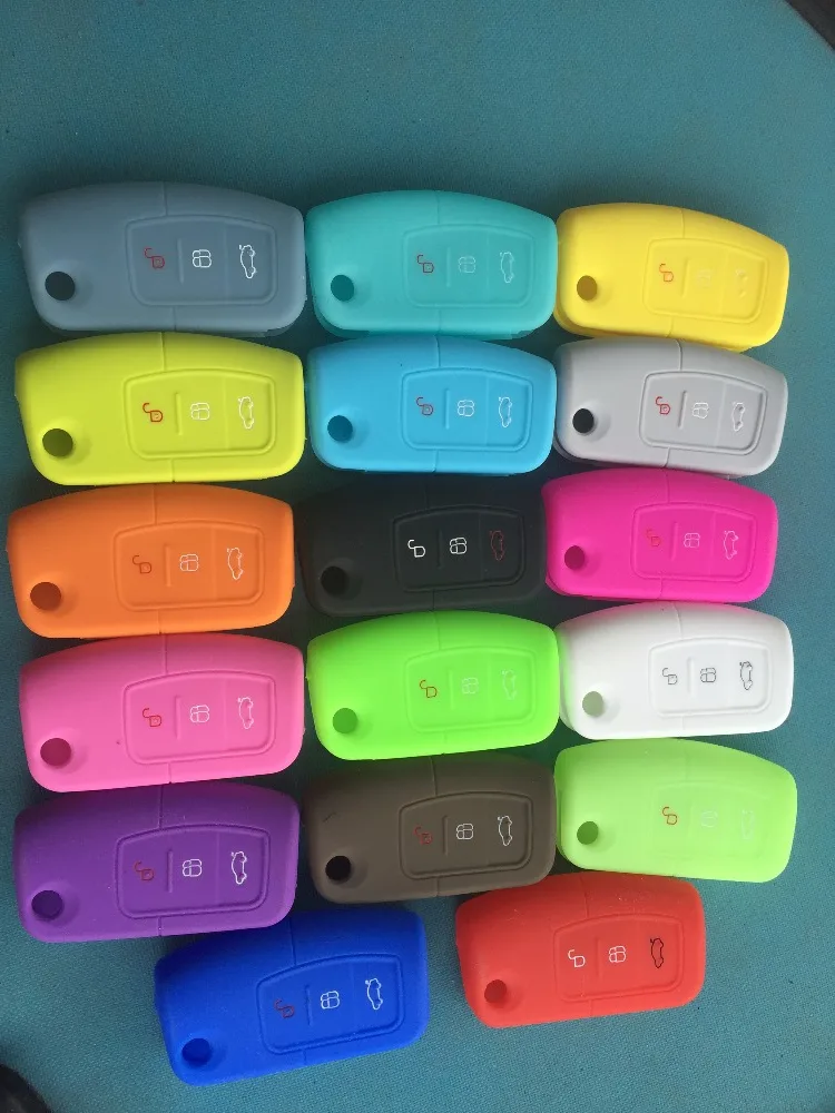 Key Remote Cover Case Flip Shell For Ford Fiesta Focus 2 Ecosport Kuga Escape