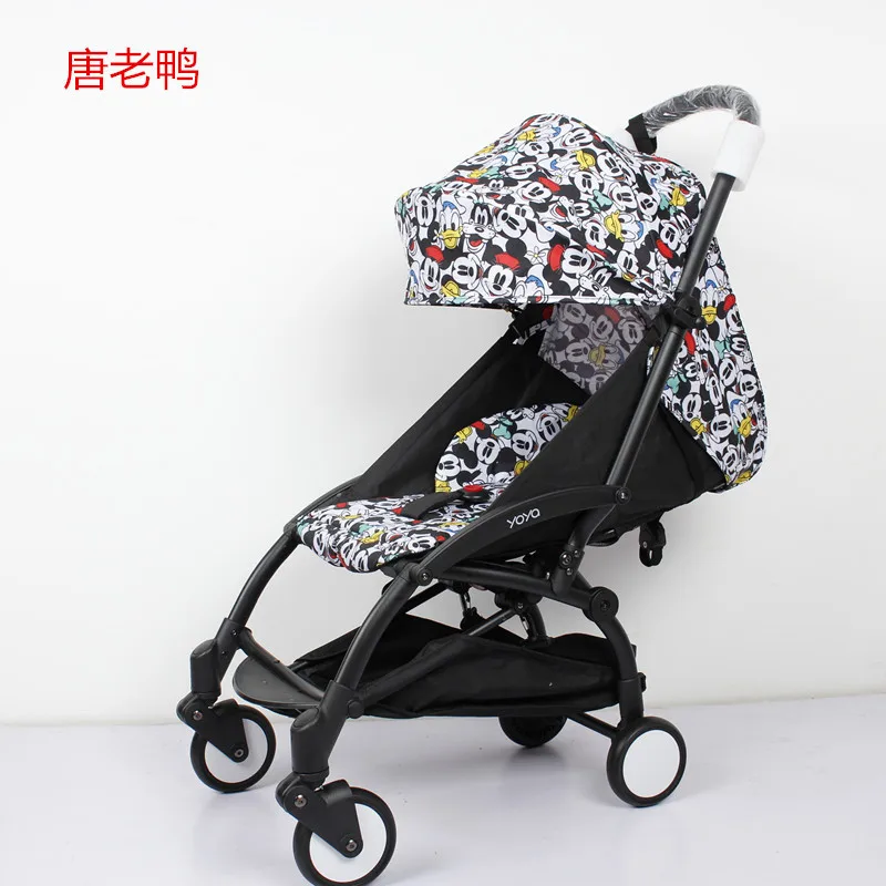 Fashion 27 Colors Babyyoya 175 Degree Sun Cover And Seat Cushion Set Yoya Yoyo Baby Stroller Accessories Sun Cover Canopy Seat