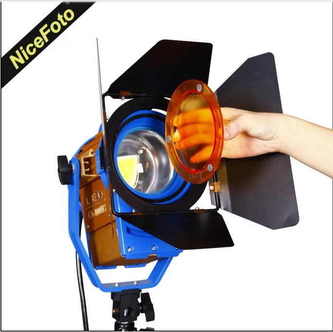 NiceFoto CD-1000ws_ светодиодный Fresnel свет Студия Вспышка Студия свет светодиодный Fresnel свет