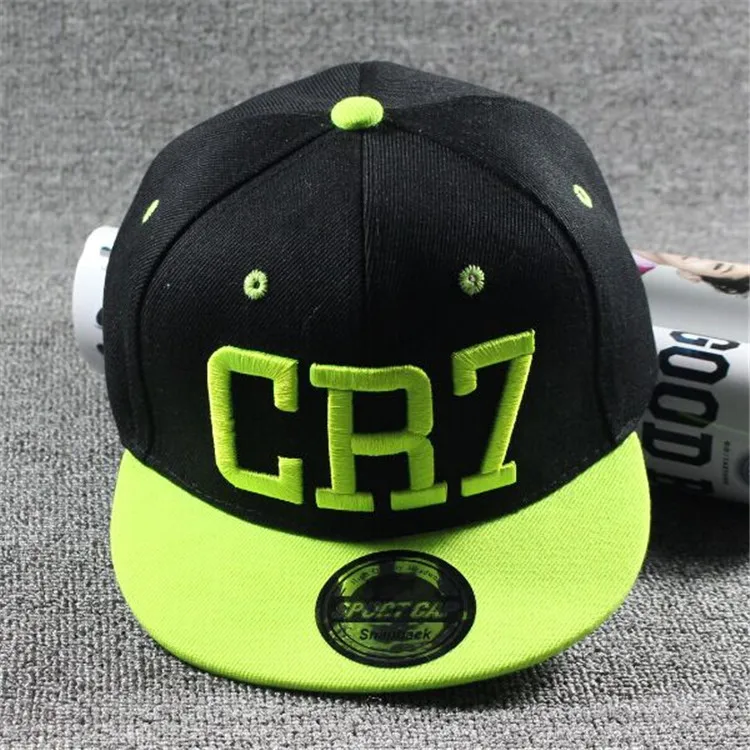 Детская бейсболка Ronaldo CR7 шапки для мальчиков и девочек Snapback Новая модная Панама