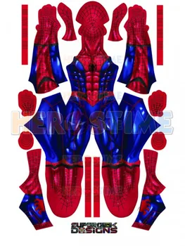 

MCU Spider Suit Spider-man Concept Art Cosplay Costume Spandex Spiderman Costumes For Adult/Kids/Custom Made Free Shipping