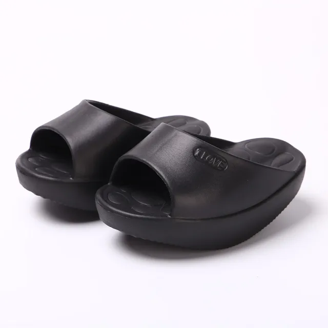 negative heel slippers