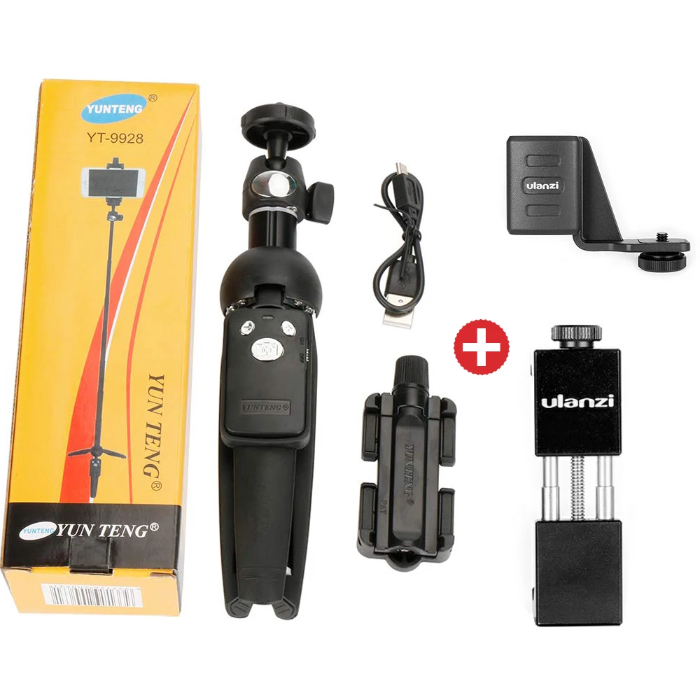 Dji Osmo карманная селфи палка штатив с OP 1 Ulanzi металлический держатель для телефона