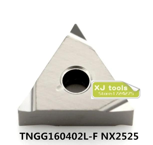 

Free shipping 10pcs TNGG160402L-F NX2525/TNGG160404L-F NX2525 ceramic inserts , MTJNR/MTQNR Turning Blades, Matel Ceramic Tips