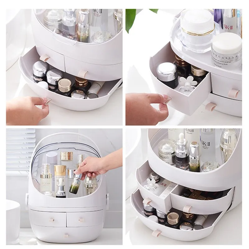

2019 Travel Bag Lnternet Celebrity Multi-functional Plastic Woman Organizer Travel Box Portable Cosmetic
