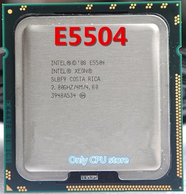 Процессор INTEL E5504 SLBF9 2 00 ГГц четырехъядерный LGA1366 80 Вт Бесплатная доставка |