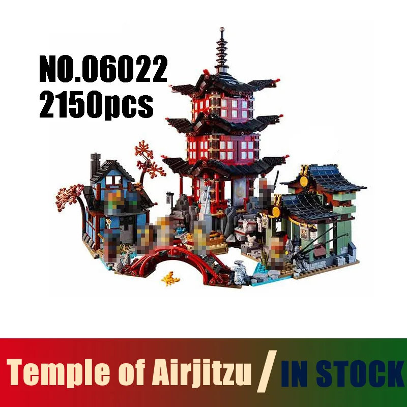 

Compatible Ninjago 70751 Models Building Toy Ninjago Figure Temple of Airjitzu 06022 Building Blocks Toys & Hobbies
