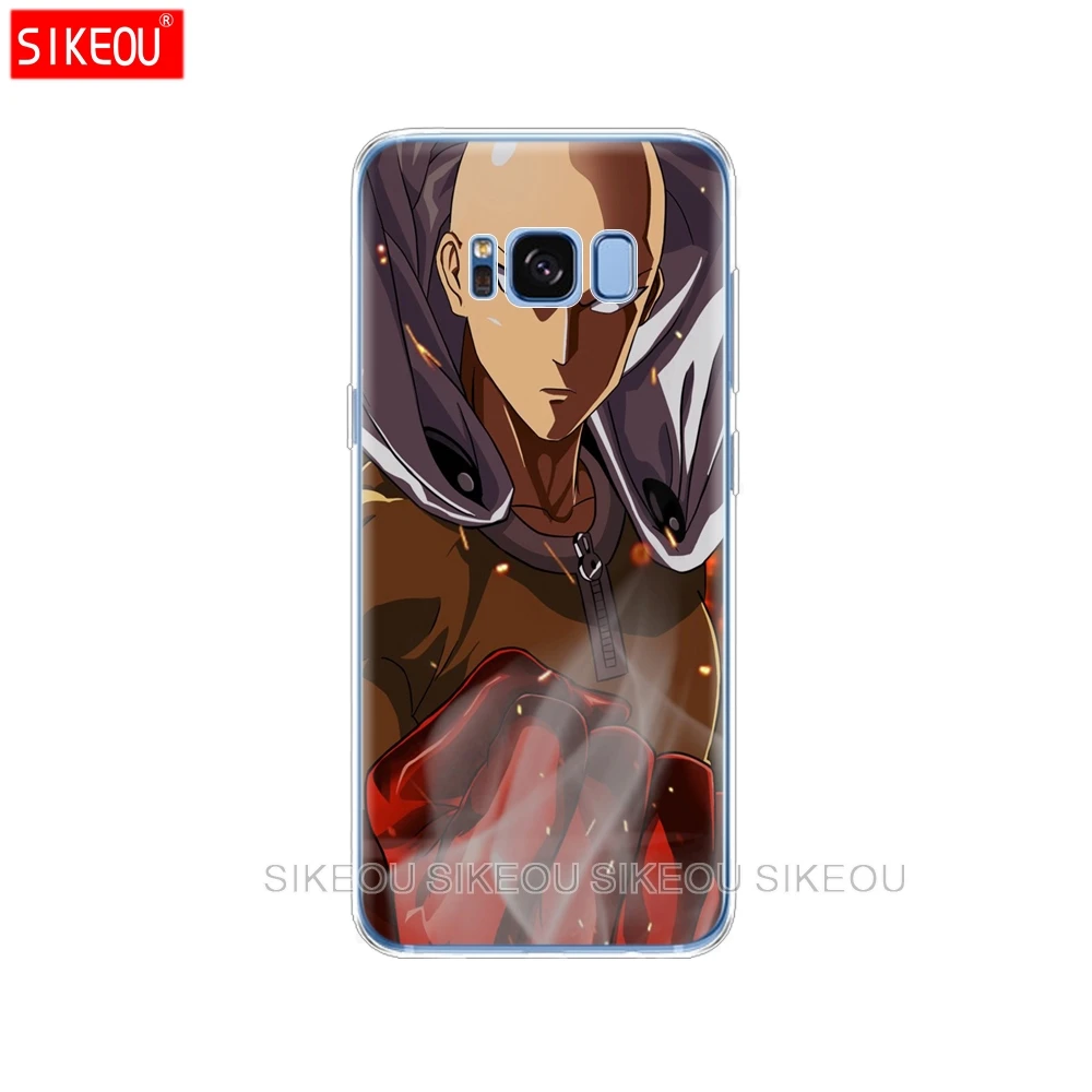 Силиконовый чехол для Samsung Galaxy S9 S8 S7 S6 edge S5 S4 S3 PLUS телефона Аниме One Punch Man|Бамперы| |