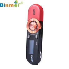 Binmer A18 Mecall Tech USB lcd экран 16Гб поддержка флеш TF плеер MP3 Музыка FM радио