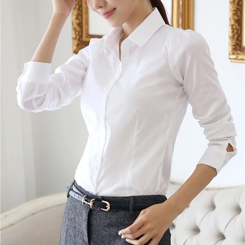 Spring Summer Women Shirt Long Sleeve Women Blouses Ladies Office Shirts Plus Size 4XL White Shirt Female Blusas Camisa Mujer Spring Summer Women Shirt Long Sleeve Women Blouses Ladies Office Shirts Plus Size 4XL White Shirt Female Blusas Camisa Mujer