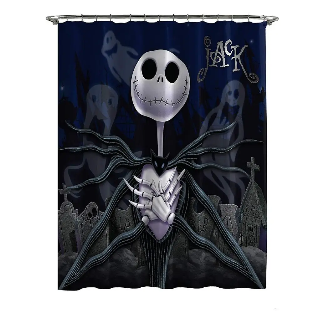 

Nightmare Before Christmas Moonlight Madness Shower Curtain