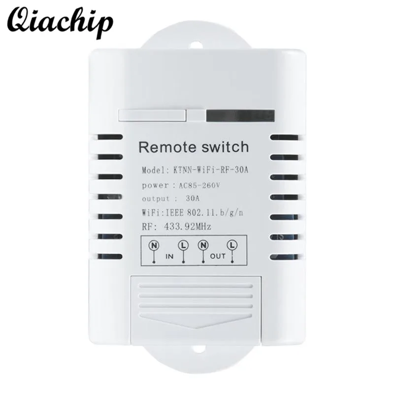 AC 220V UK Plug WiFi Smart Home Switch 433MHz Outlet Switch Work With Amazon Alexa Timing Remote
