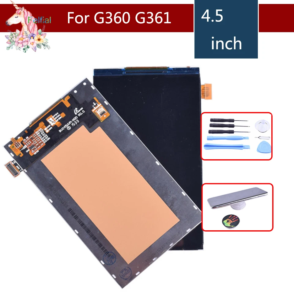 

10Pcs/lot ORIGINAL LCD For Samsung Galaxy CORE PRIME VE G360 G361 G361F LCD Display Screen Display Screen LCD SM-G360H/DS G360H