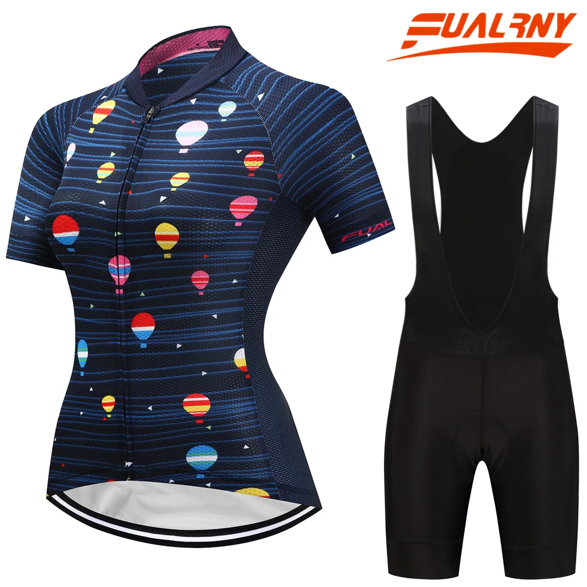 FUALRNY Kaitlyn Breathable MTB Bike Clothing Women Bicycle Clothes Ropa