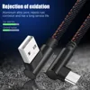 1 м Высокое качество практичный Тип C 90 градусов прямой угол USB 3,1 Синхронизация данных зарядное устройство медный кабель для Type C Android ► Фото 3/6