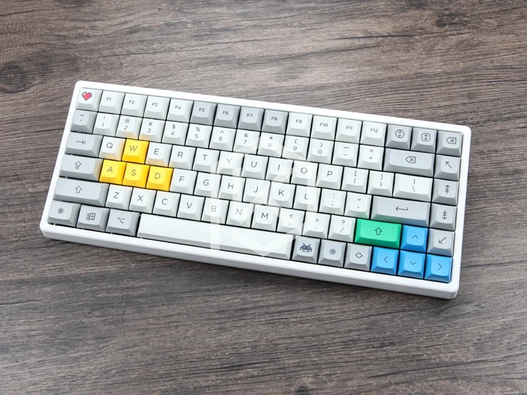 custom mechanical keyboard kit 84 keys kinds of led effects pcb 75