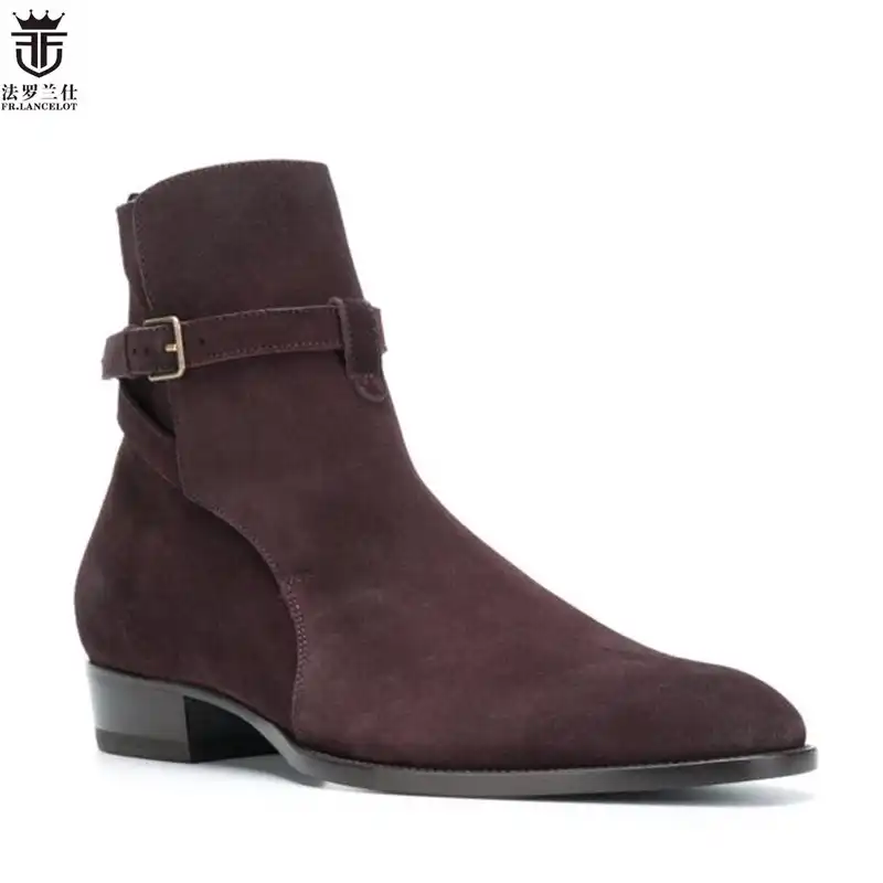 caramel chelsea boots