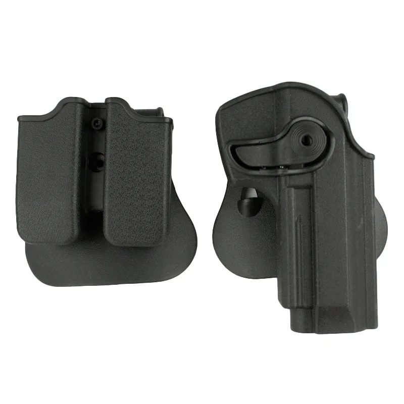 

Outdoor Hunting military Tactical Gun Holster M92 Holster for Beretta 92 with Double Magazine Pouch