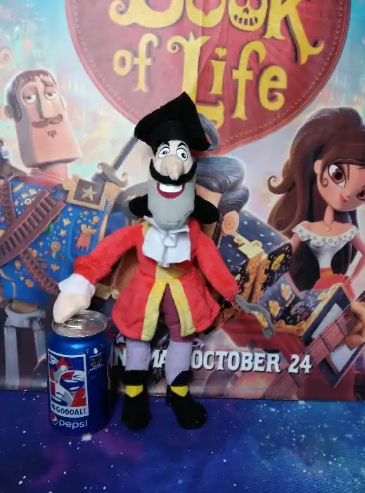 captain hook soft toy