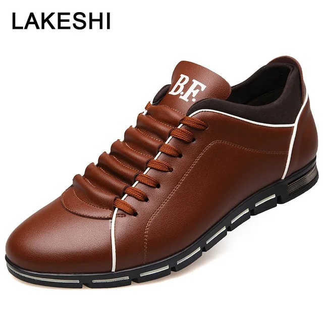 US $8.39 Plus Size 48 Men Casual Shoes Slip-on Male Shoes Adult Leather Shoes For Men Loafers Comfort Men Sh