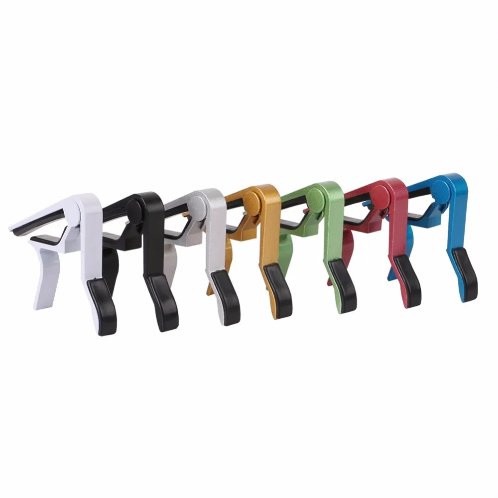 

High aluminum alloy metal new guitar capo quick clamping key acoustic classical guitar capo tone custom