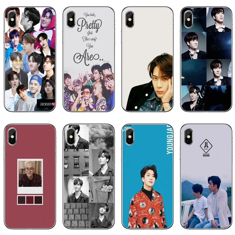 

kpop got7 JinYoung Jackson For Samsung Galaxy S10 S9 S8 S7 S6 edge Plus Lite S5 S4 Note 9 8 5 case Soft phone cover cases