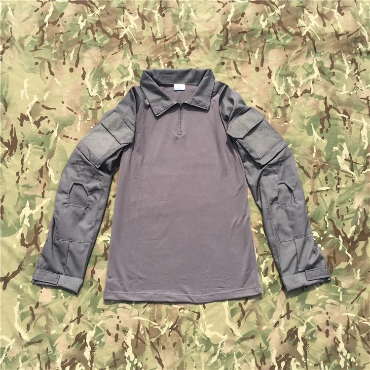 Армия Тактический военная форма Airsoft боевые проверенные рубашки быстрое нападение рубашка с длинными рукавами Америка tactica рубашки