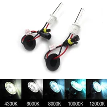 2 pcs 9005 100W hb3 Xenon h7 bulb h1 Hid Xenon BULB 8000K 6000K 4300K 10000K