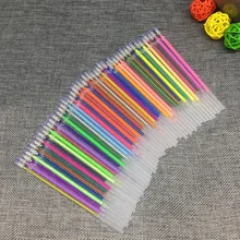 Stylo à bille de couleur brillante, 12, 24, 36, 48, 60 couleurs/ensemble, recharge pour Gel, dessin