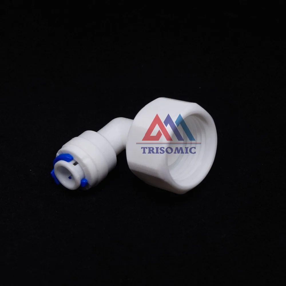 

Elbow 1/4" OD Tube Quick Pushfit -1/2" Female Fitting Connection Aquarium RO Water Filter Reverse Osmosis System