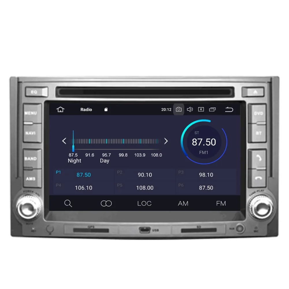 Sale 2 Din Android 9 4GB RAM For Hyundai H1 Grand Starex 2007 2008 2009 2010 -2016 GPS Stereo Radio Car Central Multimidia Player 2