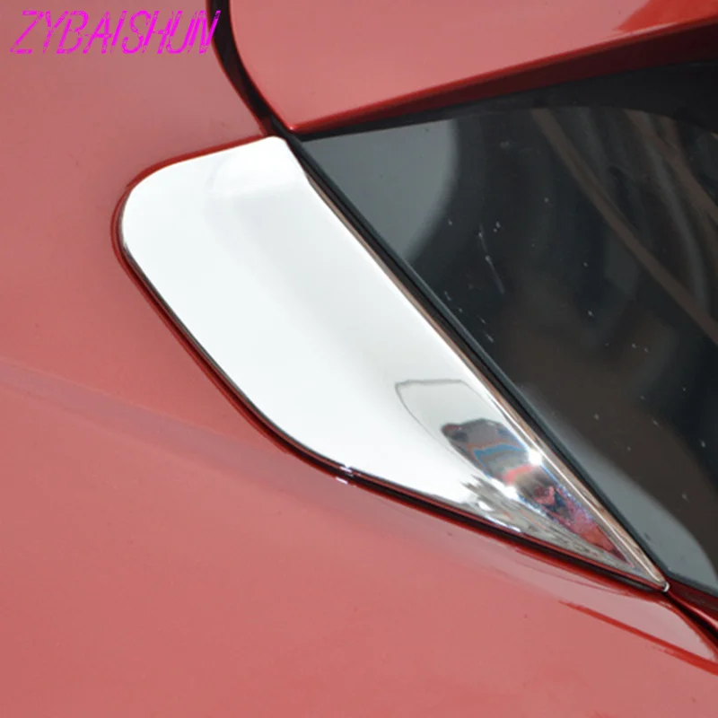 Chrome Rear Window Triangle Trim Mold Outside fit for Buick Encore OPEL VAUXHALL MOKKA 2013 2014 per 2015 Chrome 2 pieces set|Chromium Styling| - AliExpress