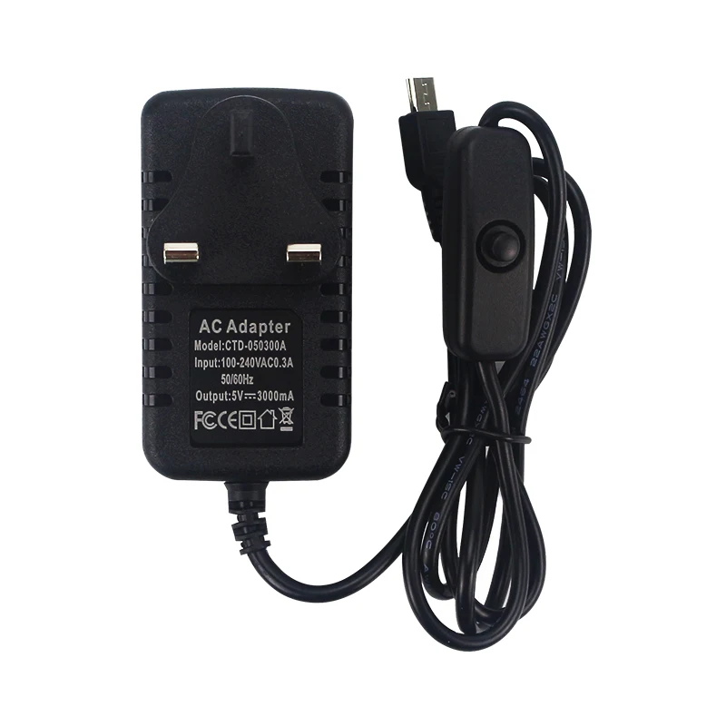 5v 3a raspberry pi 3 modelo b