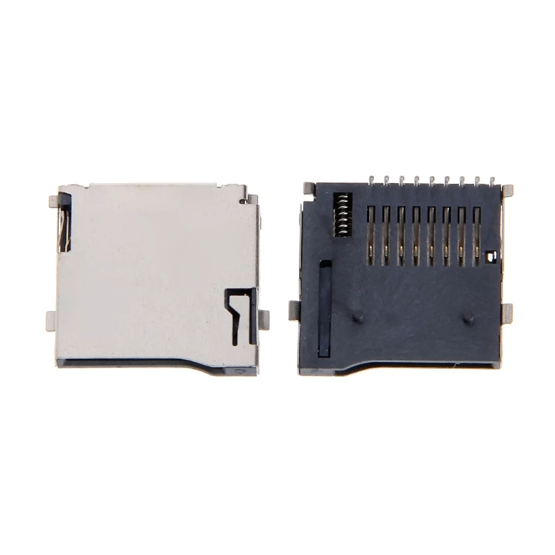 10 шт. Push-Push Тип TF Micro SD карты гнездо адаптера автоматический разъем печатной платы