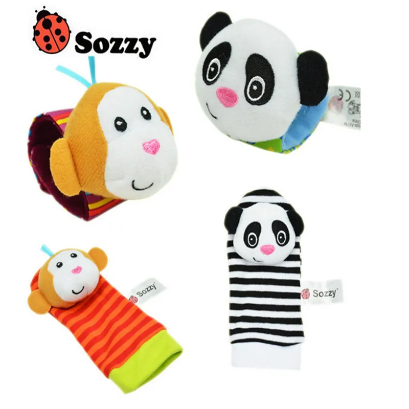 

Loss Big Promotion Rush Sales Sozzy Animal Baby Rattle and Socks Newborn Baby Toys