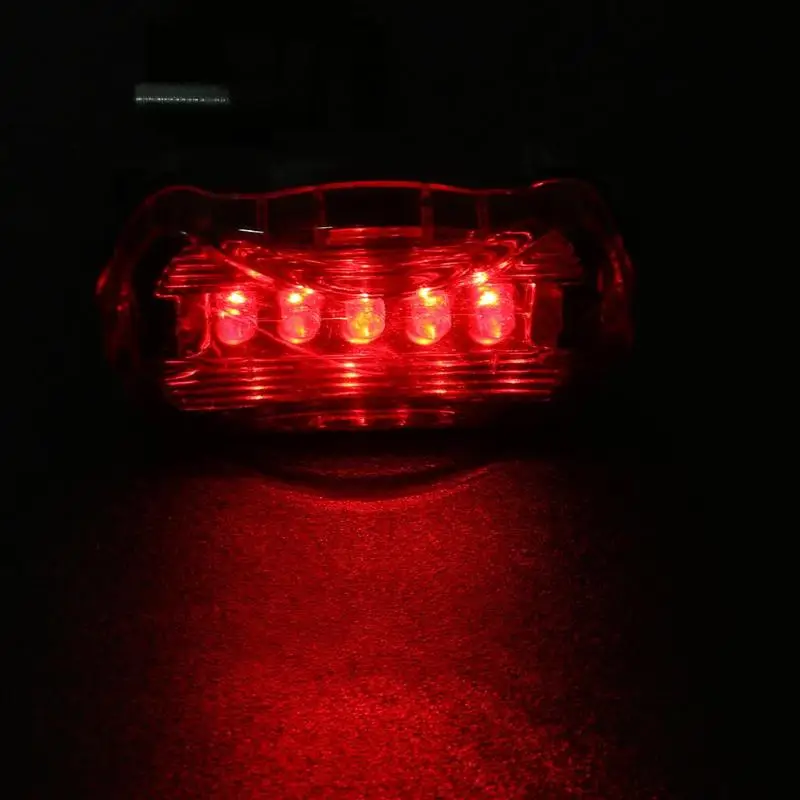 Clearance 5 LED Bicycle Light Bike Rear Tail light Red Warning Flashing Lights Waterproof Bike Taillight Lamps Torch 3