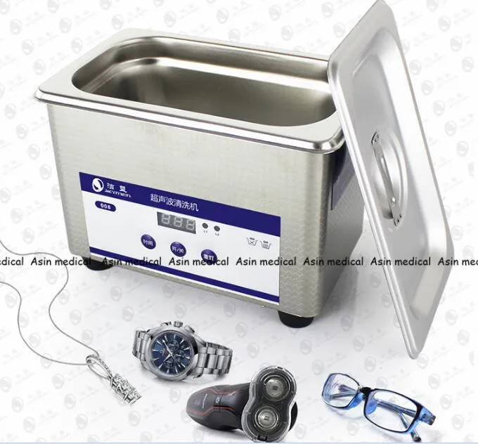 New Arrival Dental Laboratory Equipment 800 mL Digital Ultrasonic Jewelry Clean Bathroom Glass Cleaning Equipment