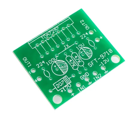 1 комплект TDA7297 Плата усилителя запасные части dc 12 В класс 2,0 двойное кодирование звука 15 Вт электронный diy комплект