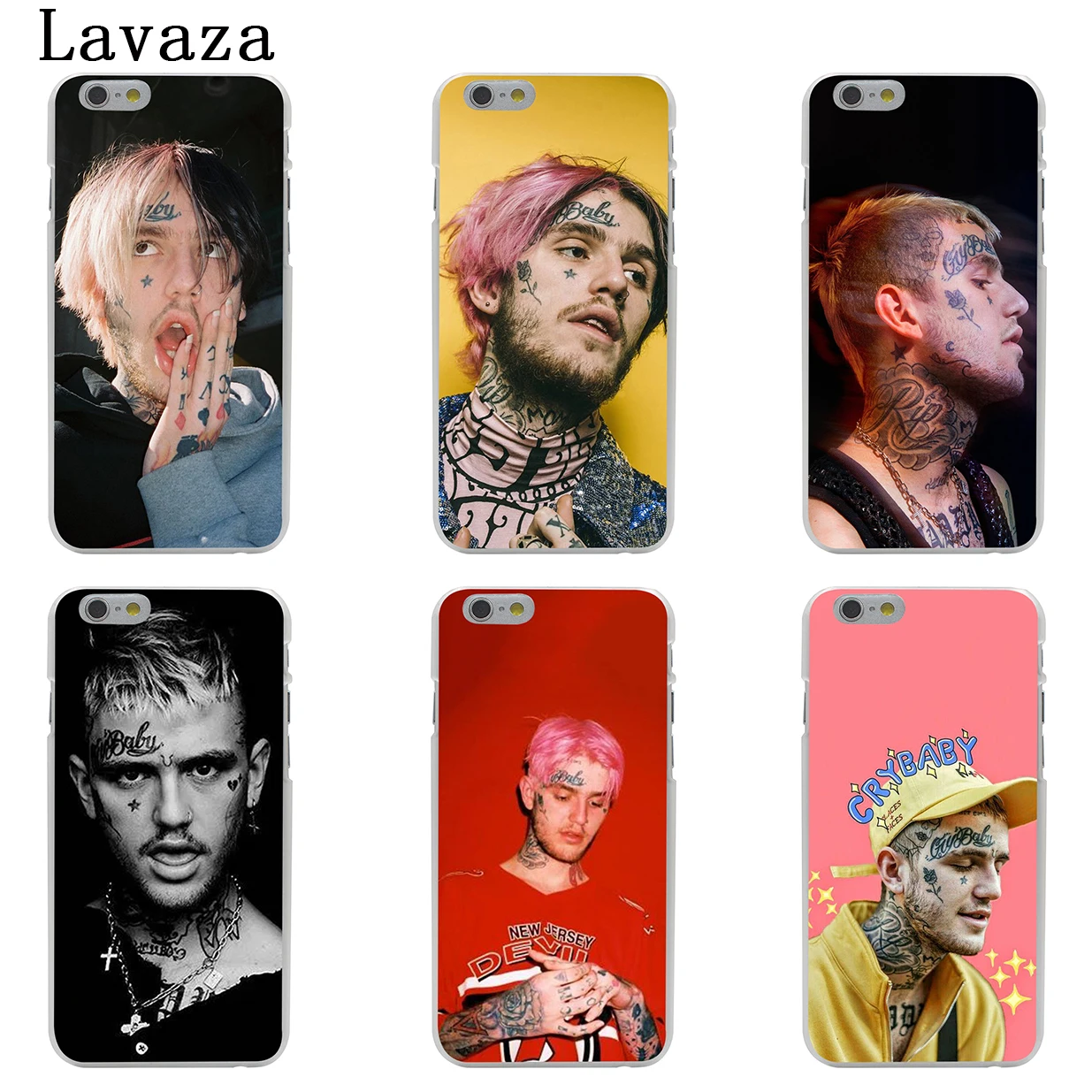 Lavaza Lil Peep Lil Bo Peep Hard Case Shell for Apple iPhone 6 6s 7 8 Plus 4 4S 5 5S SE 5C for iPhone XS Max XR Cases