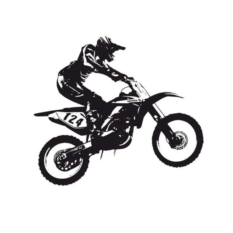 

17cm*15.5cm Creative Vinyl Sports Car Racing Motorcycle Decal Sticker S2-0087