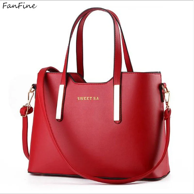 

FanFine Women Messenger Bags Casual Tote Fashion Luxury Handbags ladies Designer Pocket High quality Shoulder Crossbody bag