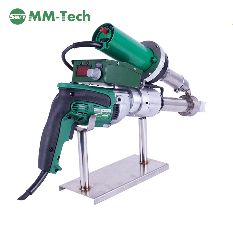 

2019 New Practical Handheld Hot Air Plastic Welder Gun extrusion Welding machine