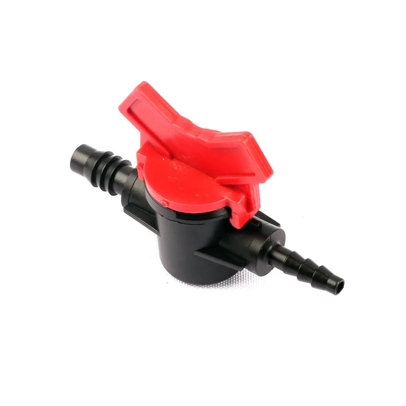 5pcs 8/11mm To 4/7mm Hose Straight Switch Valve Connectors Gardening