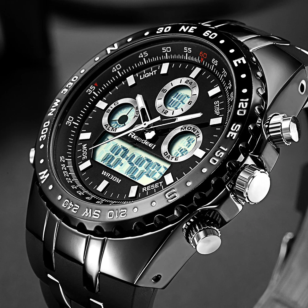 digital wrist watch for man