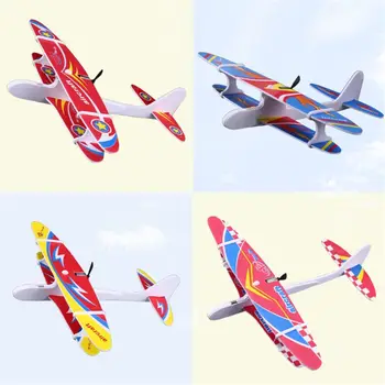 

Hot Electric Hand Throw Flying Glider Plane Toys Flying In The Sky For Long Time Foam Aeroplane Model Outdoor Sports