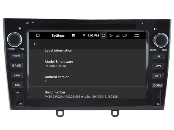 Excellent Navirider OS 9.0 Car Android Player For PEUGEOT 408 2010-11 stereo radio gps navigation bluetooth TDA7851 Amplifier sound System 2