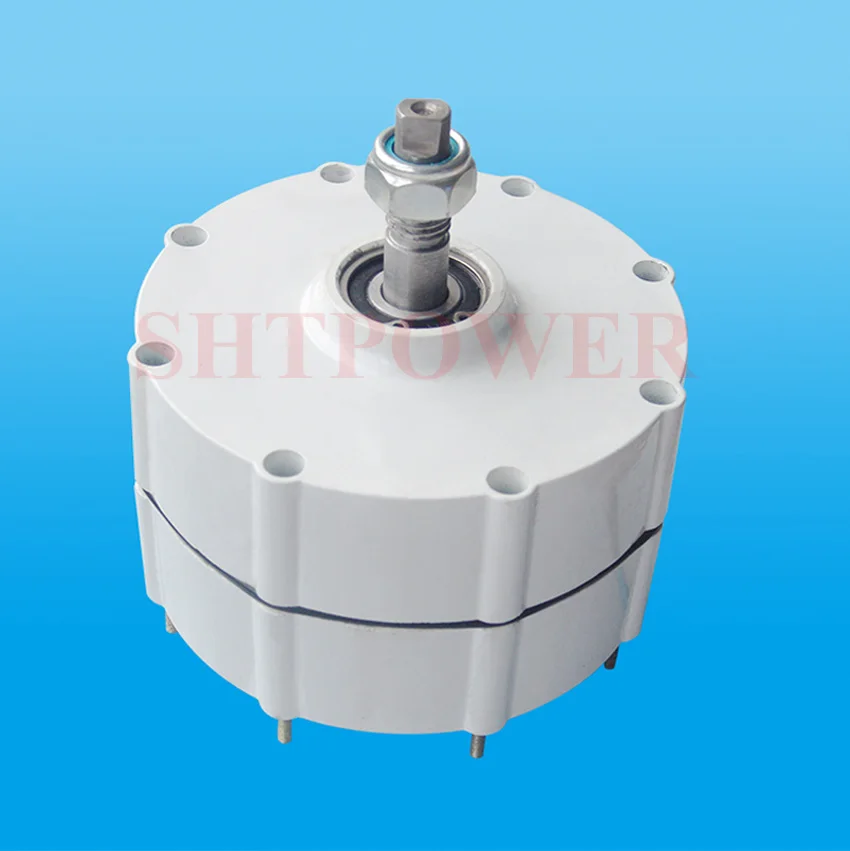 600r/m 600W 12V 24V 48v Permanent Magnet Generator AC Alternator for Vertical Horizontal Wind Turbine 400w | Обустройство дома