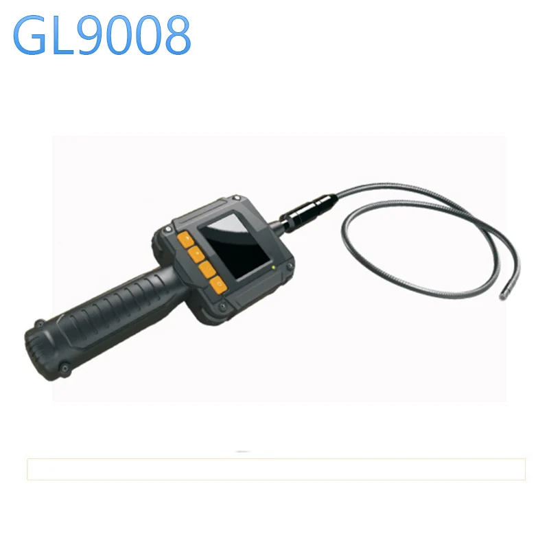 

GL9008 8mm Endoscope IP67 Waterproof with Colorful LCD Monitor Camera Head Inspection Camera AV Handheld Endoscope