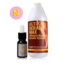 1000 мл 5% формальдегид выпрямляет бразильский шоколад кератин Лечение поврежденных сильных волос+ 10 мл аргановое масло